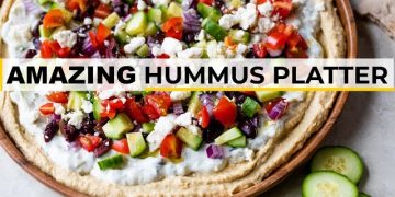 Hummus Dip Board
