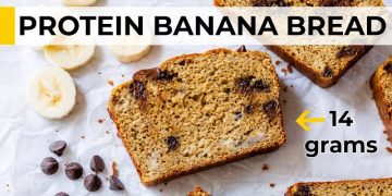 high-protein banana bread