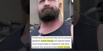 Muscle tears growth